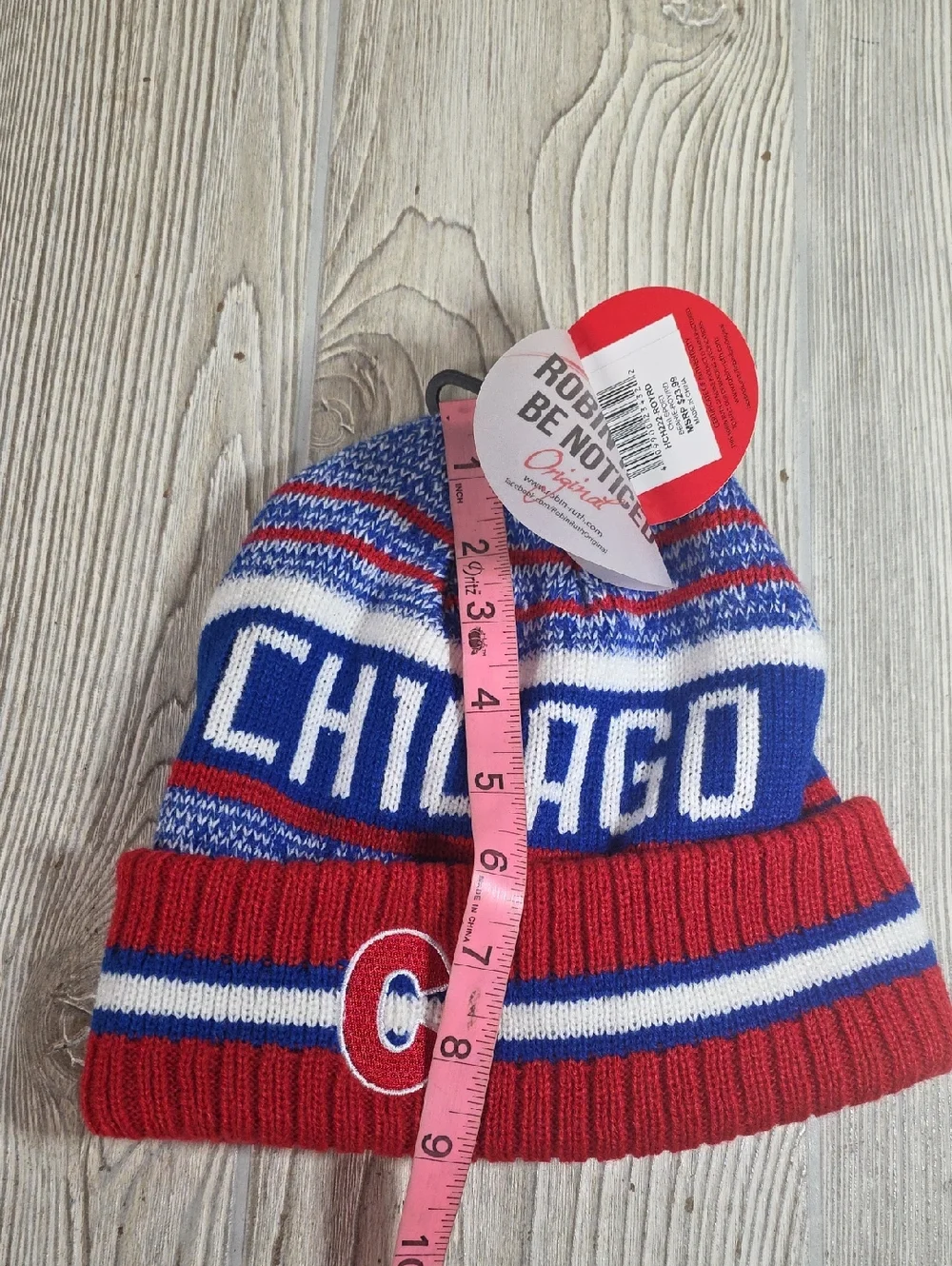 Robin Ruth Chicago Cubs MLB Knit Beanie Winter Hat NWT